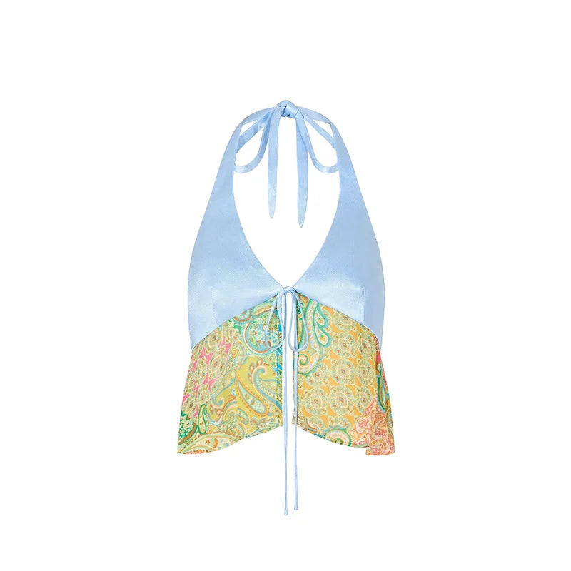 Beach Printed Bikini rokje Set