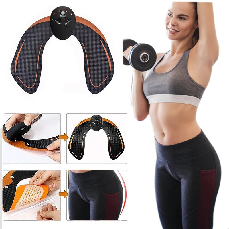 Slimme EMS Draadloze Spierstimulator Fitnesstrainer Buikspiertraining vetverbrander