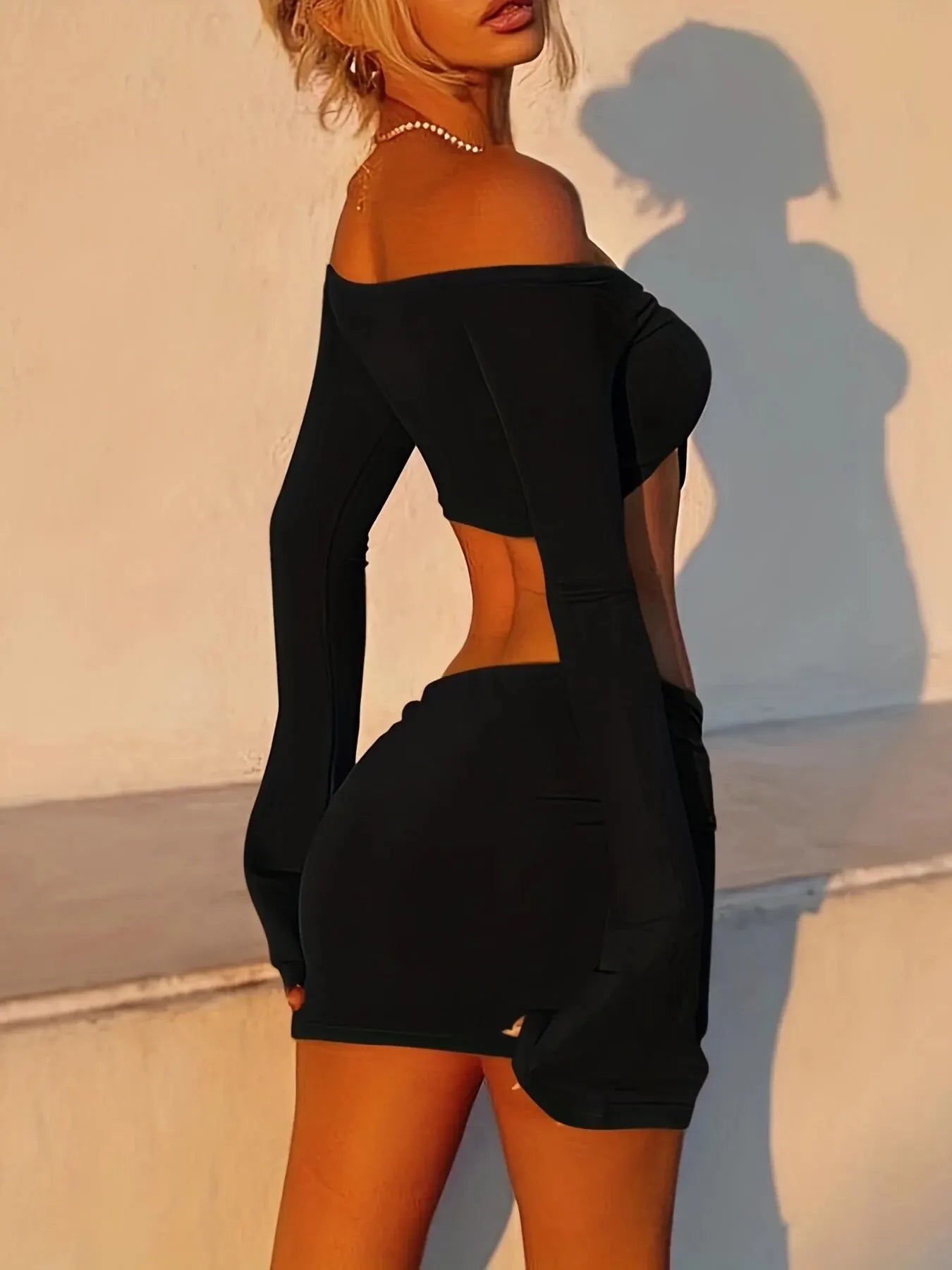 Dulzura lange mouwen Crop Top
