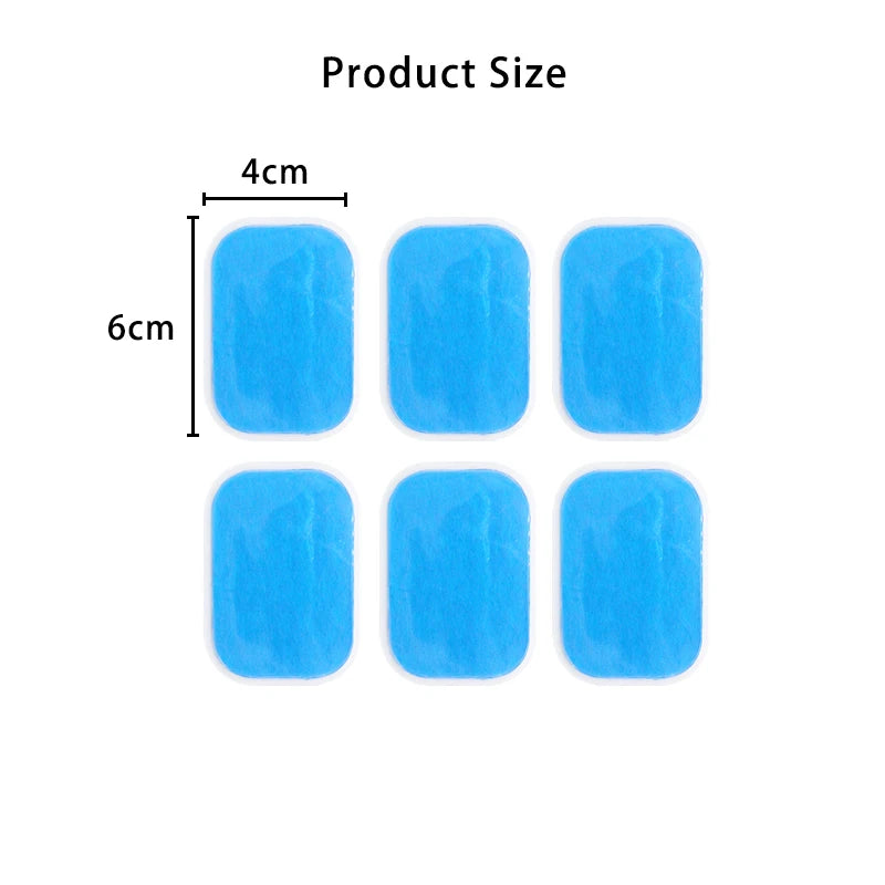 50/100 Pieces Replacement Abs Gel Pads Ems Abdominal Muscle Stimulator Hydrogel