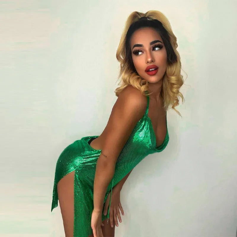 Sexy damesjurk met open rug