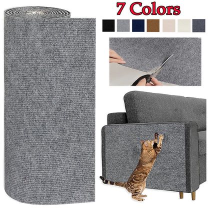 7 Kleuren Kattenkrabpaal Sofa Beschermer Kattenkrabmat Bescherming Trimbaar Zelfklevend Tapijt DIY Kattenkrabmat
