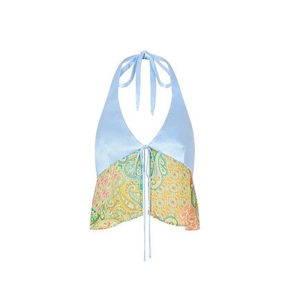 Beach Printed Bikini rokje Set