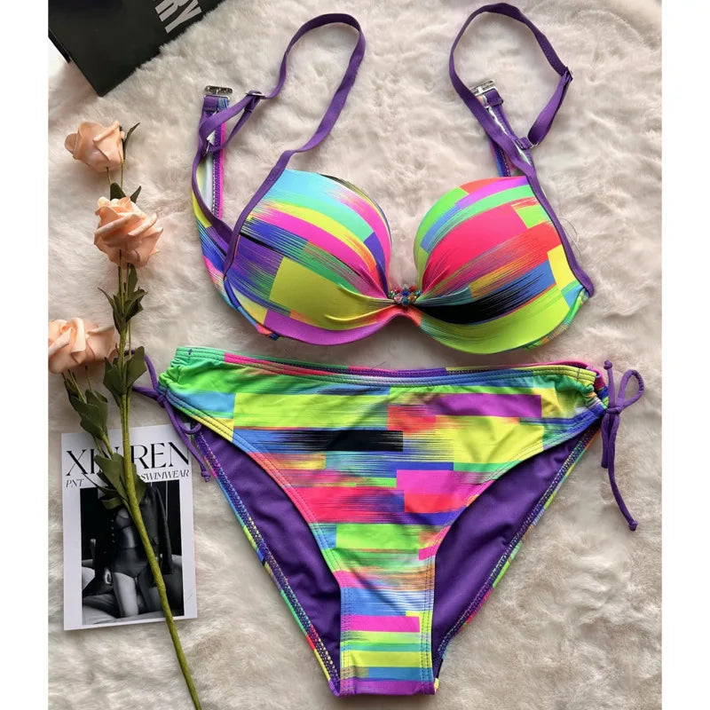 Rainbow Sexy Bikinis