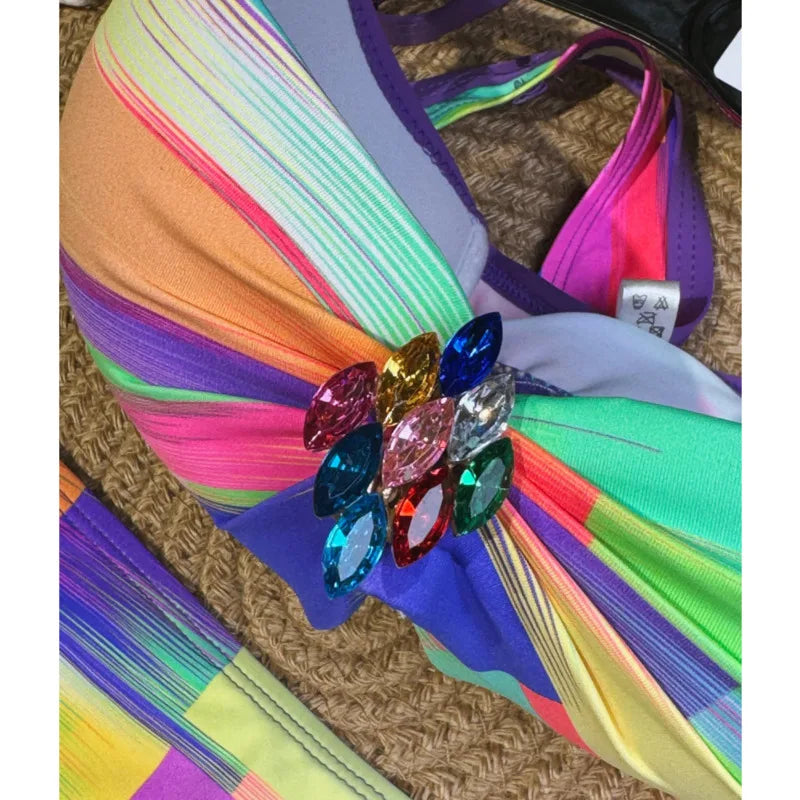 Rainbow Sexy Bikinis