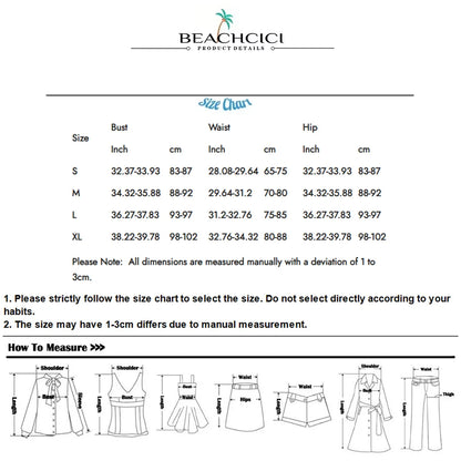 BEACHCICI sexy bikinis Nieuwe mode 2025