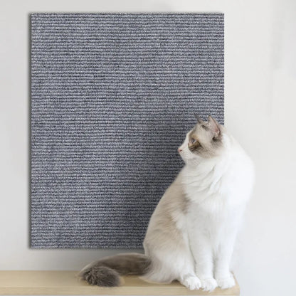 Zelfklevende kattenkrabmat Trimbaar kattentapijt Kat krabtapijt Hoekmuur Kat DIY Scratch Sofa Meubelbeschermer