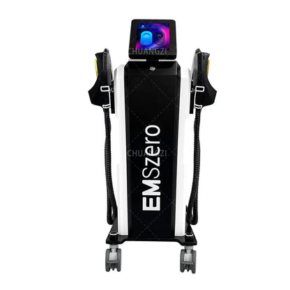 EMSzero NEO 15T/6500W Spier Stimulator voor proffesioneel en continu gebruik in praktijk of fysio - Electromagnetische Lichaam Vormgevings Machine voor Vetverlies, Dunner worden/ afvallen & 200Hz Training