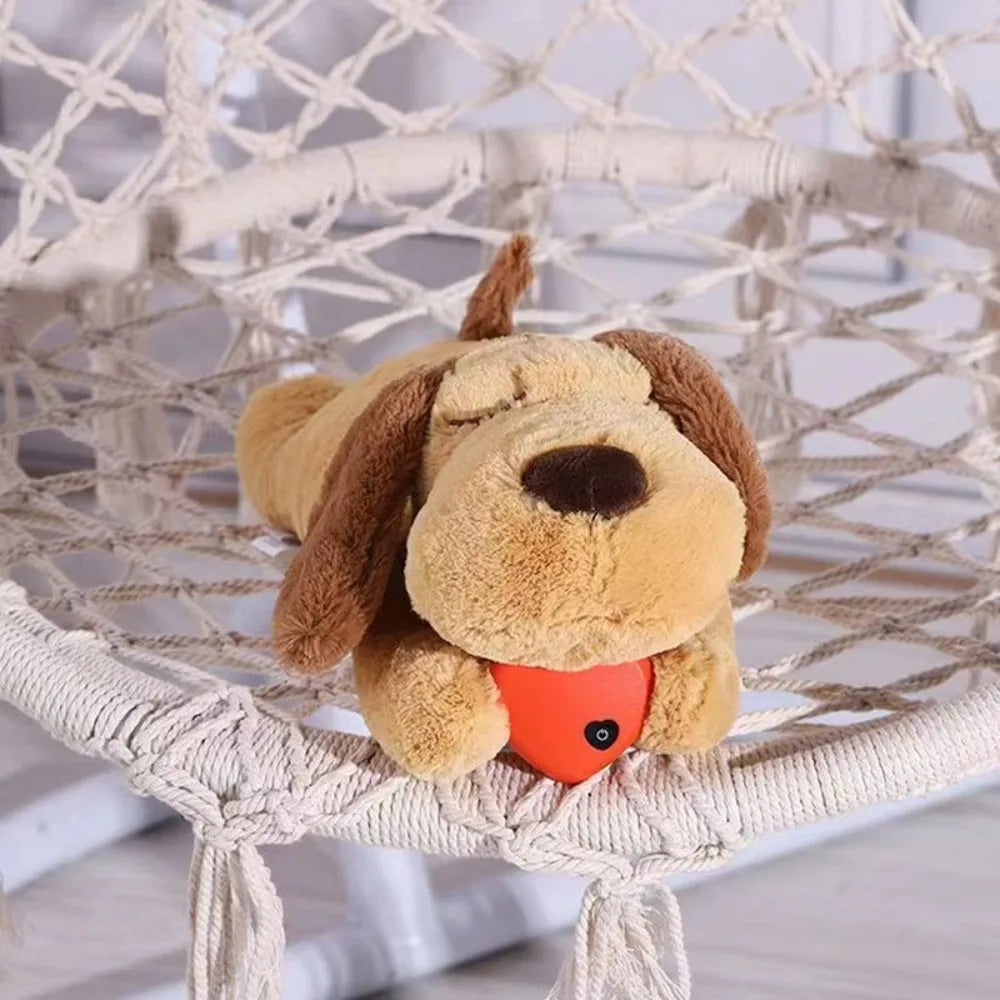 Zachte Pluche knuffeldier voor huisdier met hartslag