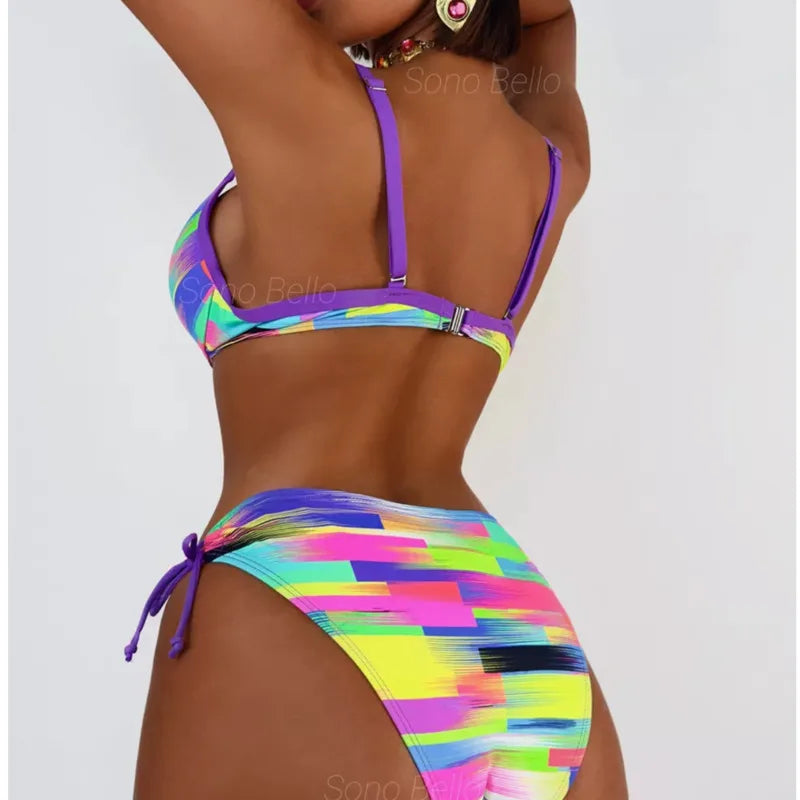 Rainbow Sexy Bikinis