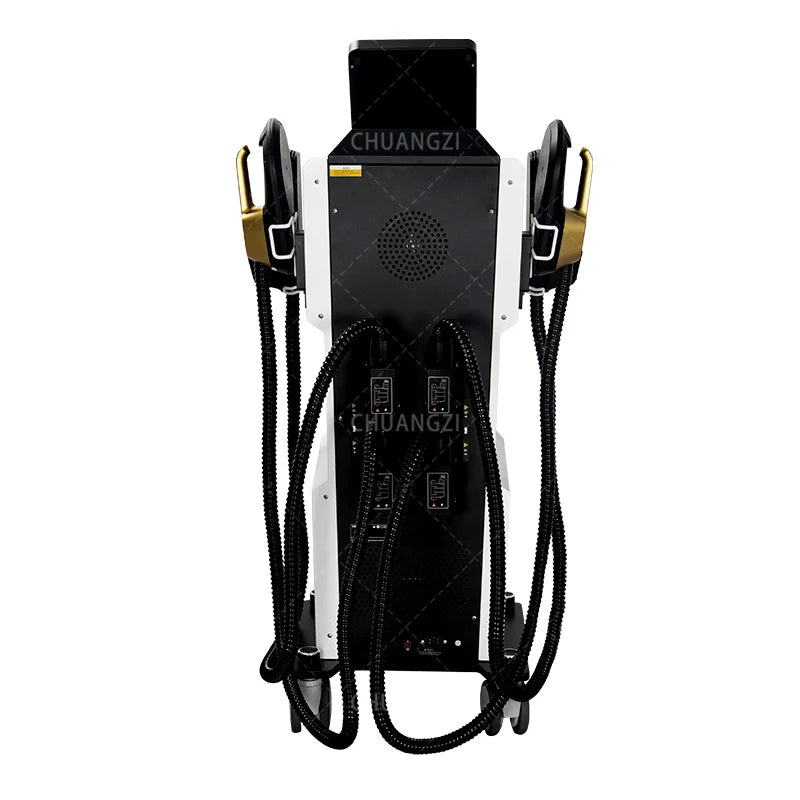 EMSzero NEO 15T/6500W Spier Stimulator voor proffesioneel en continu gebruik in praktijk of fysio - Electromagnetische Lichaam Vormgevings Machine voor Vetverlies, Dunner worden/ afvallen & 200Hz Training