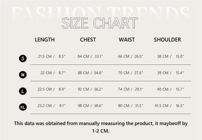 Mia Muse All Season Skinny Fit Design Tanktop