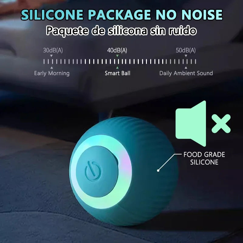 Interactieve kattenbal Slimme kattenspeelgoed Elektronisch interactief kattenspeelgoed Automatisch rollend magisch bal speelgoed voor binnen PetAccessories