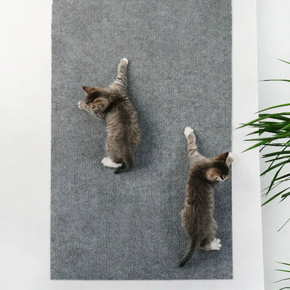 Zelfklevende kattenkrabmat Trimbaar kattentapijt Kat krabtapijt Hoekmuur Kat DIY Scratch Sofa Meubelbeschermer