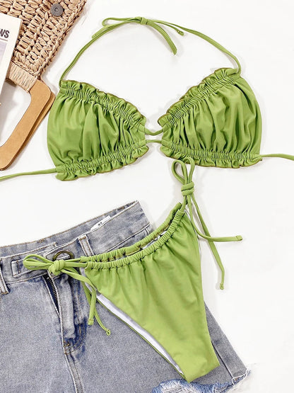Sexy Ruffle Frill Bikini