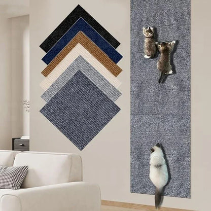 7 Kleuren Kattenkrabpaal Sofa Beschermer Kattenkrabmat Bescherming Trimbaar Zelfklevend Tapijt DIY Kattenkrabmat