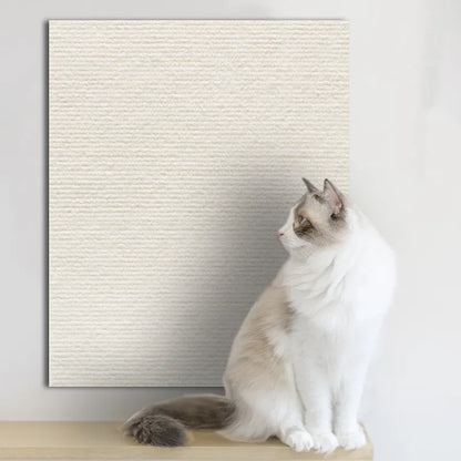 Zelfklevende kattenkrabmat Trimbaar kattentapijt Kat krabtapijt Hoekmuur Kat DIY Scratch Sofa Meubelbeschermer